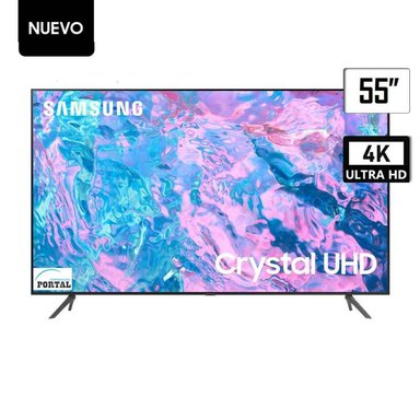 TELEVISOR SAMSUNG 55" UN55CU7000GXPE CRYSTAL UHD CU7000 4K SMART TV