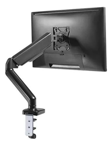 SOPORTE PARA MONITOR BRATECK 1 BRAZO CON SISTEMA GAS COLOR NEGRO - 1