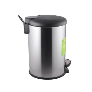 PAPELERA FACUSA ACERO 20 L CLEAN C/ASA D30.5*44.5 CM