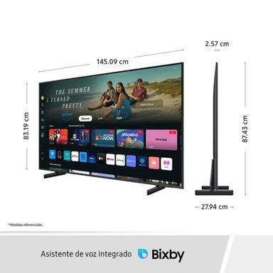 TELEVISOR SMART TV SAMSUNG 65" UN65DU8000GXPE UHD DU8000 4K TIZEN - 2