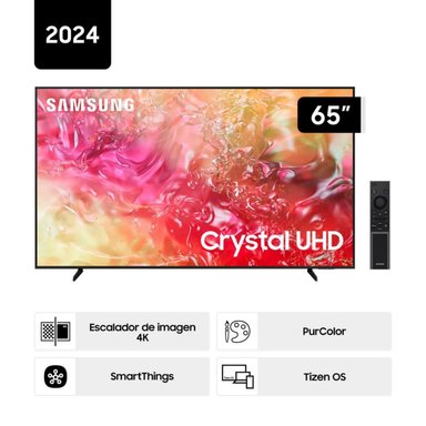 TELEVISOR SMART TV SAMSUNG 65" UN65DU7000GXPE LED CRYSTAL UHD 4K 65DU7000 TIZEN OS - 1