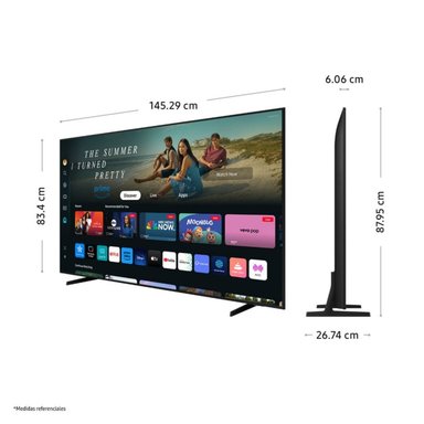TELEVISOR SMART TV SAMSUNG 65" UN65DU7000GXPE LED CRYSTAL UHD 4K 65DU7000 TIZEN OS - 2