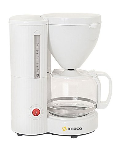 CAFETERA IMACO ICM608 6-8 TAZAS BLANCA
