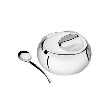 AZUCARERO TRAMONTINA SERVICE ACERO CON CUCHARITA 500 GR 10016044