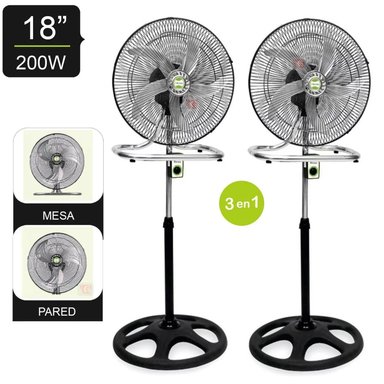 VENTILADORES BOSSKO BK-8219VING 200 W 3 EN 1 18'