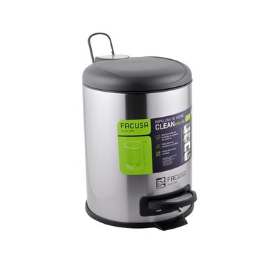 PAPELERA 5LT CLEAN C/ASA - 984150501