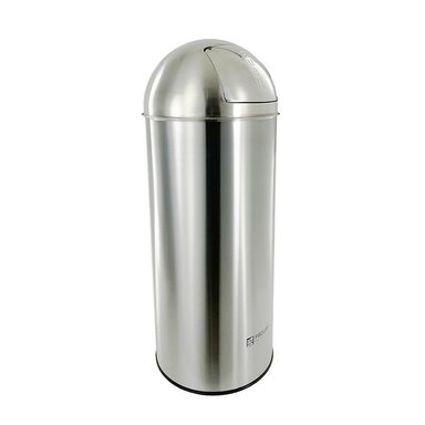 PAPELERA 60LT INOX PUSH (D36.5X89CM) - 984056001