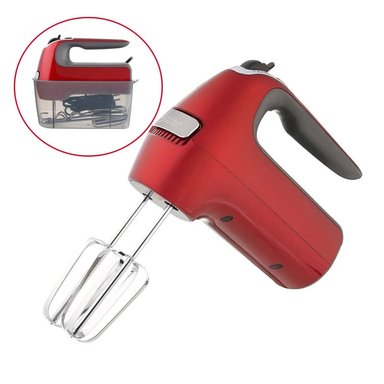 BATIDORA OSTER DE MANO 7 VELOCIDADES ROJO FPSTHM360R