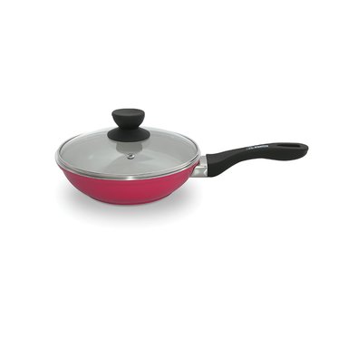 SARTEN CERAMICA ROJA C/TAP N20 - 20145152