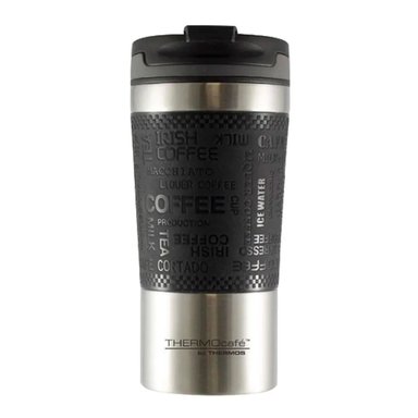 MUG TÉRMICO DE ACERO INOXIDABLE THERMOS® BARISTA 360ML NEGRO - 10161408