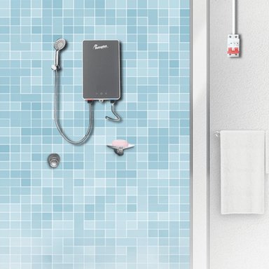 TERMA INSTANTÁNEA ELÉCTRICA NEW COMPACT SILVER CON CONTROL ELECTRÓNICO 310955 - 3