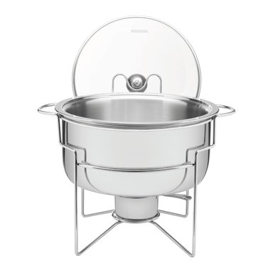 RECHAUD BAÑO MARÍA DE ACERO INOXIDABLE DE 7L CON HORNALLA 61042200