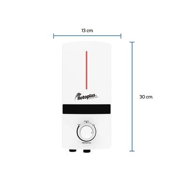 RAPIDUCHA ELÉCTRICA ROTOPLAS SPAZIO 5500W BLANCO - 3