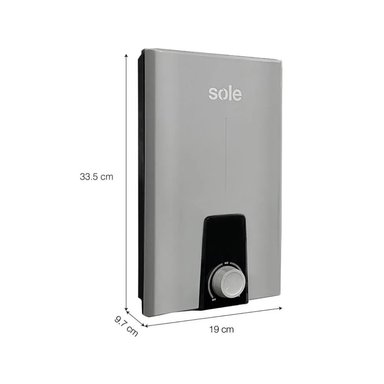 RAPIDUCHA ELÉCTRICA SOLE PERFECT 5500W GRIS - 2