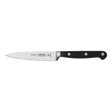 CUCHILLO TRAMONTINA CENTURY CON LÁMINA DE ACERO INOX Y MANGO DE POLICARBONATO 4'  24010-004