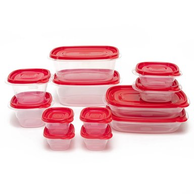SET DE 24 PZS DE RECIPIENTES TAKE ALONG CON TAPAS HERMÉTICAS 2164723