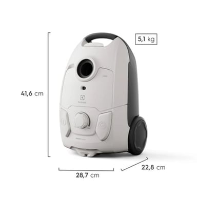 ASPIRADORA ELECTROLUX 1600W EQP30 CON FILTRO HEPA - 4