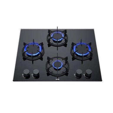 ENCIMERA A GAS SOLE RUBÍ DE 60 CM CON VIDRIO TEMPLADO 3120SOLCO078