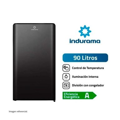 FRIGOBAR INDURAMA RI-109N 90L NEGRO | BAJO CONSUMO