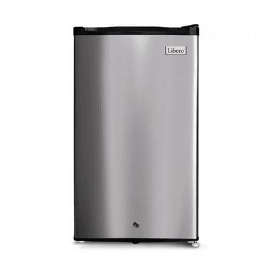 FRIGOBAR LIBERO LFB-101S INOX 92L MODERNO Y ELEGANTE PARA HOGAR