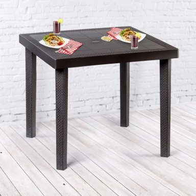 MESA DECORATIVA JAMAICA MIX CUADRADA DF022762 – ESTILO FUNCIONAL PARA HOGAR Y NEGOCIO - 3