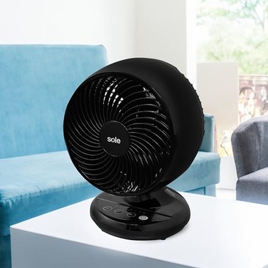 VENTILADOR PORTÁTIL SOLE SOLAIR016 – BAJO CONSUMO 30W