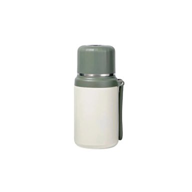 TERMO FASHION VERDE 450 ML CONSERVA FRÍO Y CALOR - 1