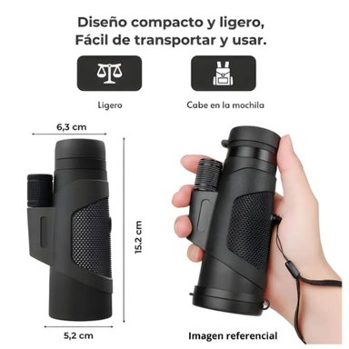 MONOCULAR SANCI SC-W015 10X42 PARA OBSERVACIÓN EXTERIOR 1000 M - 3