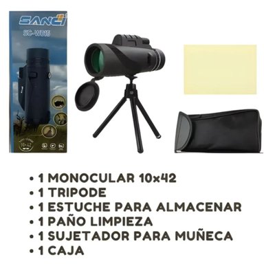 MONOCULAR SANCI SC-W015 10X42 PARA OBSERVACIÓN EXTERIOR 1000 M - 4
