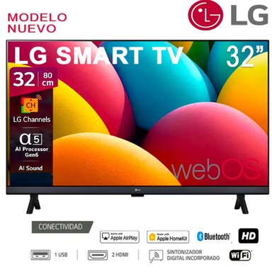 TELEVISOR LG SMART TV 32 PULGADAS LED HD 32LR600BPSC INCLUYE REGALO - 2
