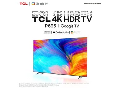TELEVISOR SMART TV TCL 55" 55P635 4K UHD LED GOOGLE TV - 2