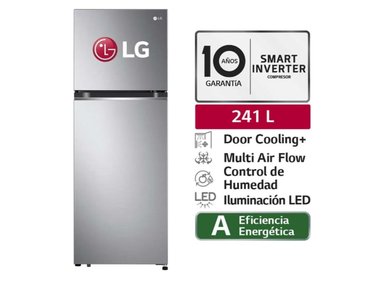 REFRIGERADORA LG GT24BPP TOP FREEZER NO FROST 241LT - 1