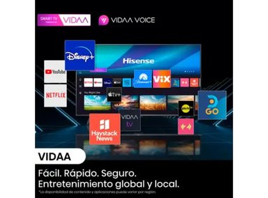 TELEVISOR 50" 4K ULTRA HD SMART TV 50A6N HISENSE - 4