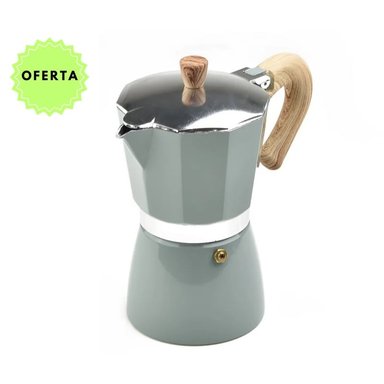 CAFETERA MOKA ITALIANA VINTAGE VERDE 300 ML