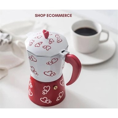 CAFETERA MOKA ITALIANA CORAZONES 6TZ