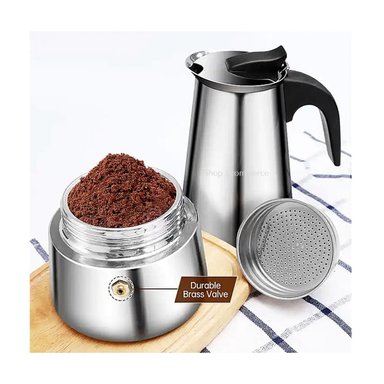 CAFETERA MOKA 6TZ PARA COCINAS INDUCCIÓN - 2