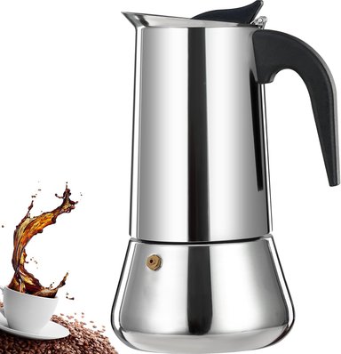 CAFETERA MOKA ITALIANA ACERO 12 TZ