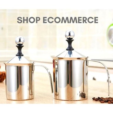 JARRA ESPUMADORA LECHE 400 ACERO INOXIDABLE