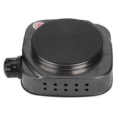 COCINA ELÉCTRICA MINI ESTUFA REDONDA PORTÁTIL 1000W - 2