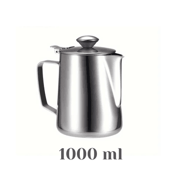 JARRA BLACK ACERO INOXIDABLE 1 LITRO CON TAPA