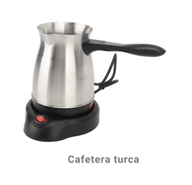 CAFETERA FRANCESA JARRA TURCA ACERO INOXIDABLE - 2