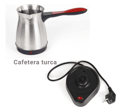 CAFETERA FRANCESA JARRA TURCA ACERO INOXIDABLE - 4