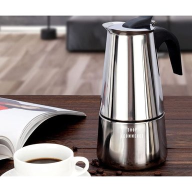 CAFETERA MOKA ITALIANA ACERO 200 ML