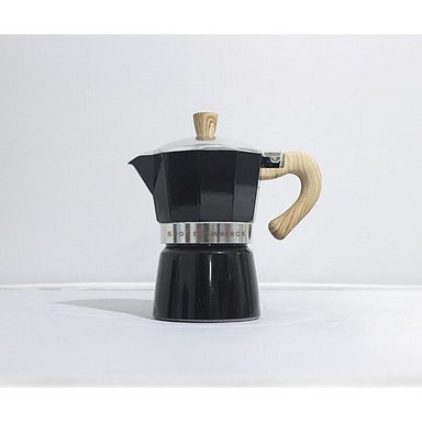 CAFETERA MOKA NEGRA MOKA ITALIANA + COCINA ELÉCTRICA - 3