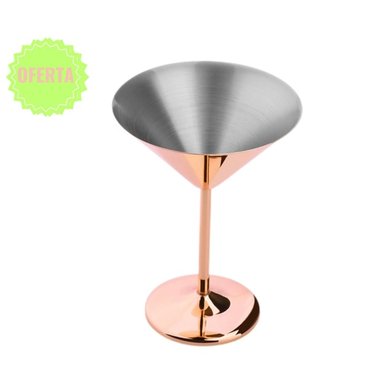 COPA DORADO MARTINI BAÑADA COBRE 240 ML