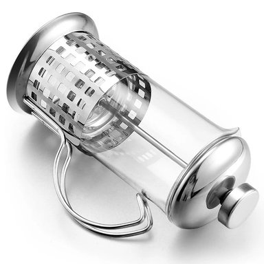 CAFETERA PRENSA FRANCESA DE ACERO INOXIDABLE 600 ML