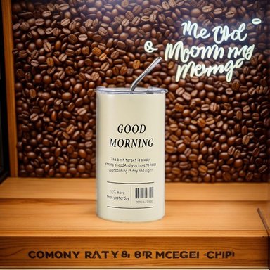 TAZA DE CAFÉ EN ACERO INOXIDABLE