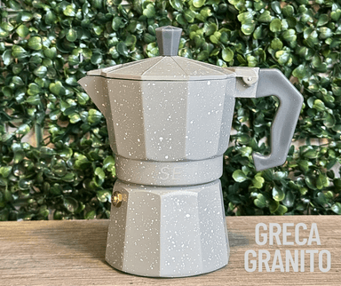 CAFETERA MOKA ITALIANA GRIS 3 TZ