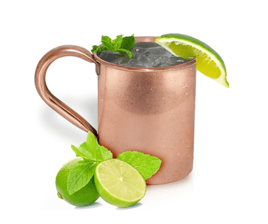 TAZA DE VODKA MOSCOW  MULES DE COBRE PURO  400 ML
