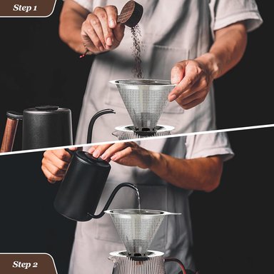 FILTRO DE CAFÉ EN ACERO INOXIDABLE